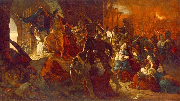 Bertalan Szekély, Zrínsky velí k útoku, 1885