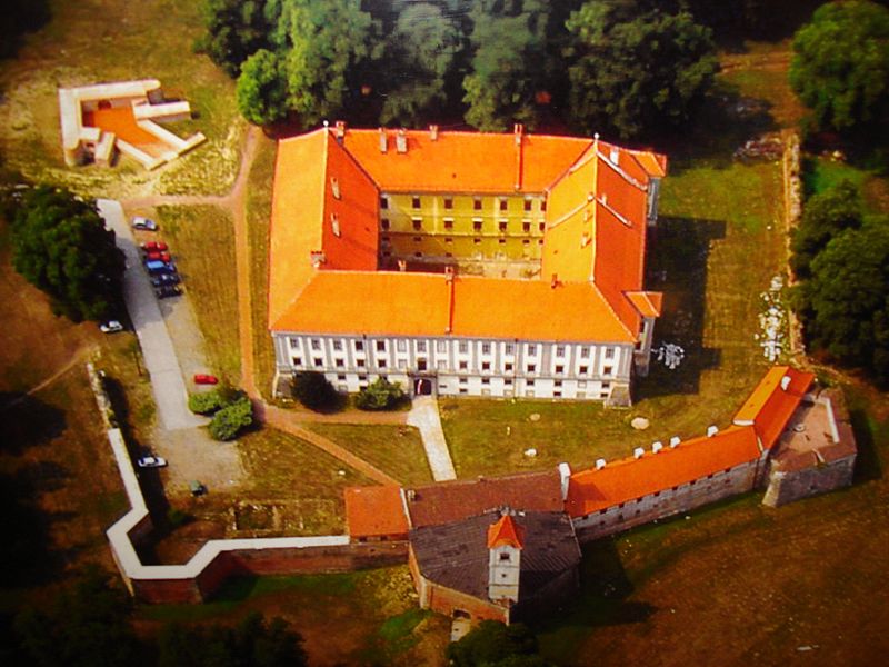 Dnešná podoba starého hradu Zrínskych v Čakove